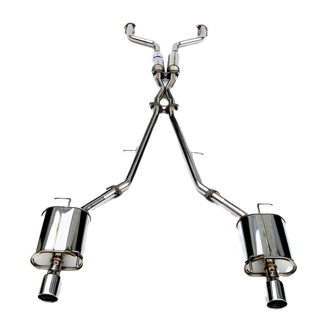 Invidia Q300 Dual Rolled S.S.Tips Cat-back Exhaust - 07-Up Infiniti G35/G37 Sedan