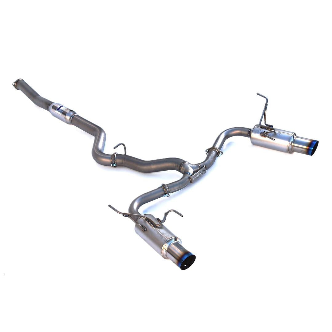Invidia Dual N1 Full Titanium Cat-back Exhaust - 15-21 Subaru WRX/STI Sedan