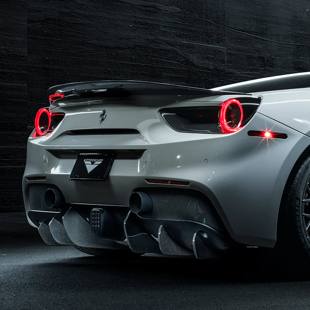 Vorsteiner Diavolo Carbon Fiber Decklid Spoiler - 2015-2019 Ferrari 488