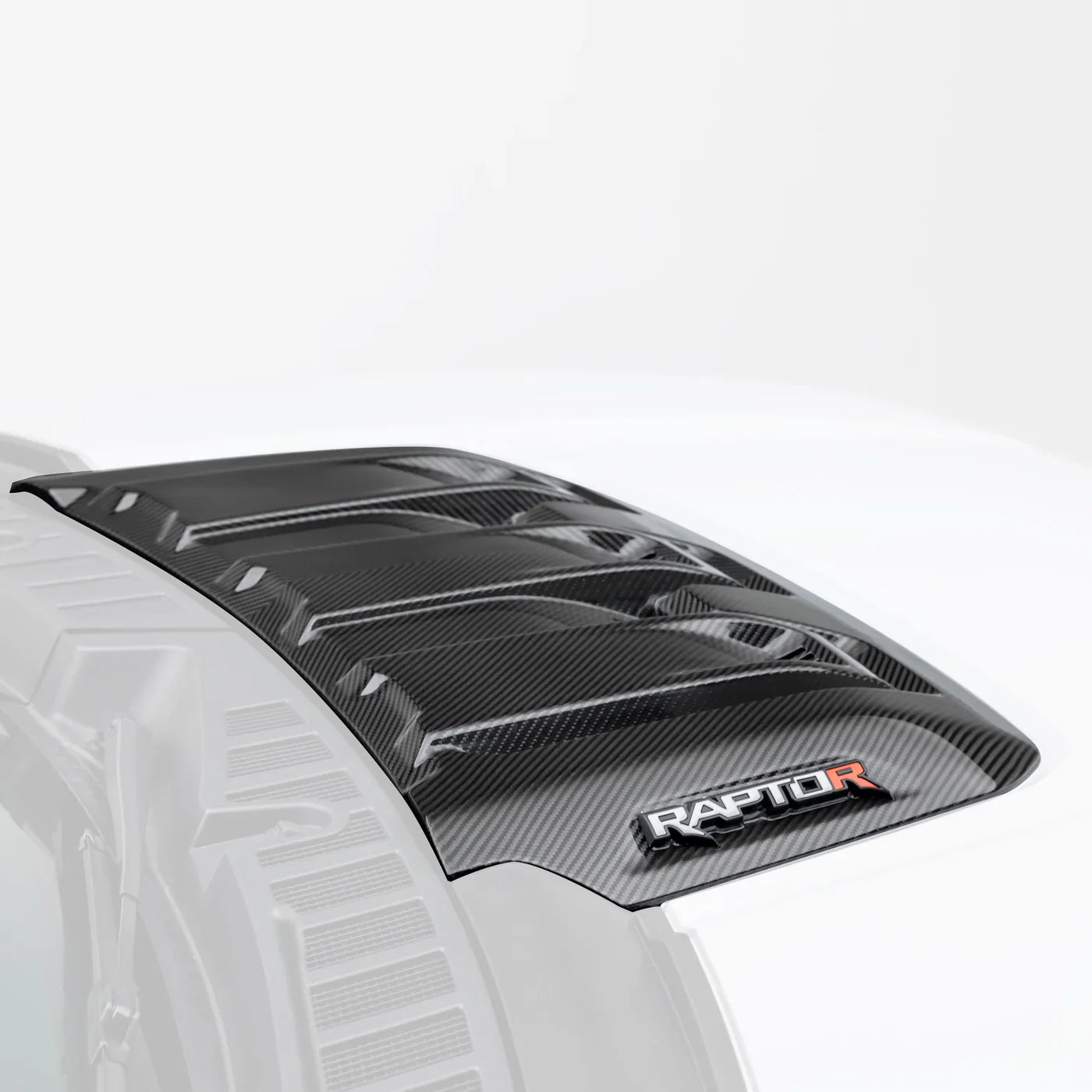 Vorsteiner Carbon Fiber Hood Trim Scoop - 2023+ Ford F-150 Raptor R