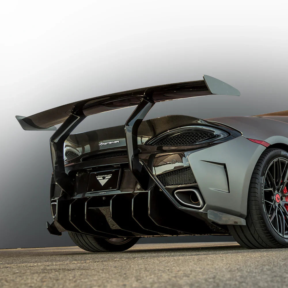 Vorsteiner VX Aero Carbon Fiber Rear Bumper w/ Rear Diffuser - 2015-2021 McLaren 570S