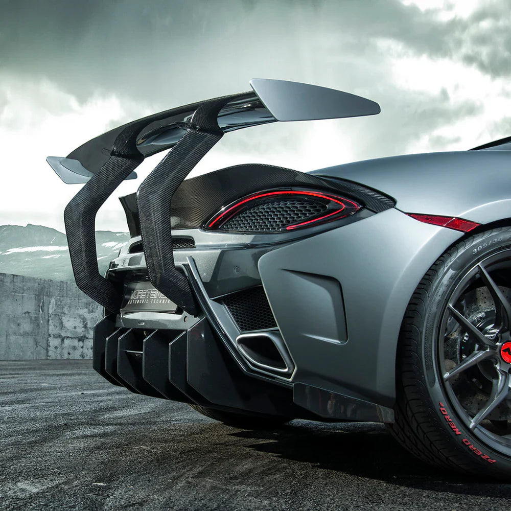 Vorsteiner VX Aero Carbon Fiber Rear Bumper w/ Rear Diffuser - 2015-2021 McLaren 570S