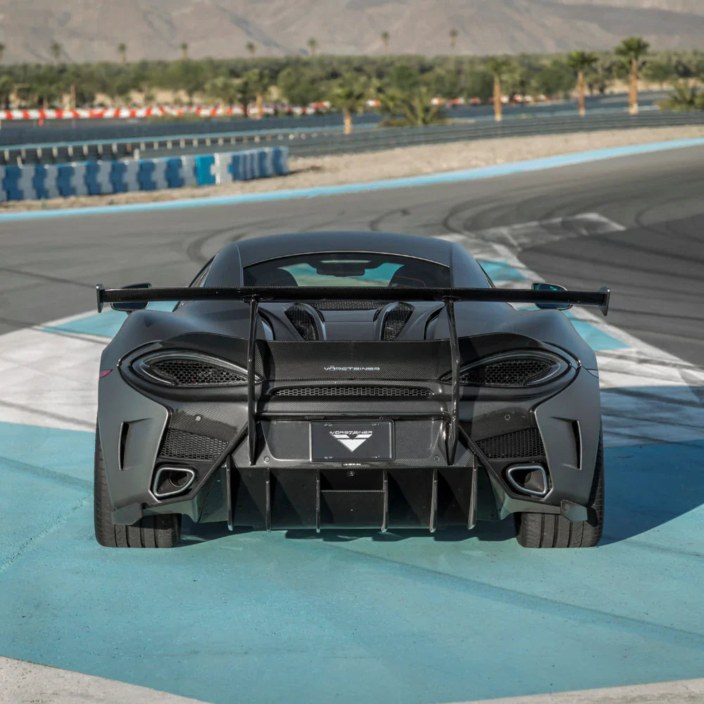 Vorsteiner VX Aero Carbon Fiber Rear Bumper w/ Rear Diffuser - 2015-2021 McLaren 570S