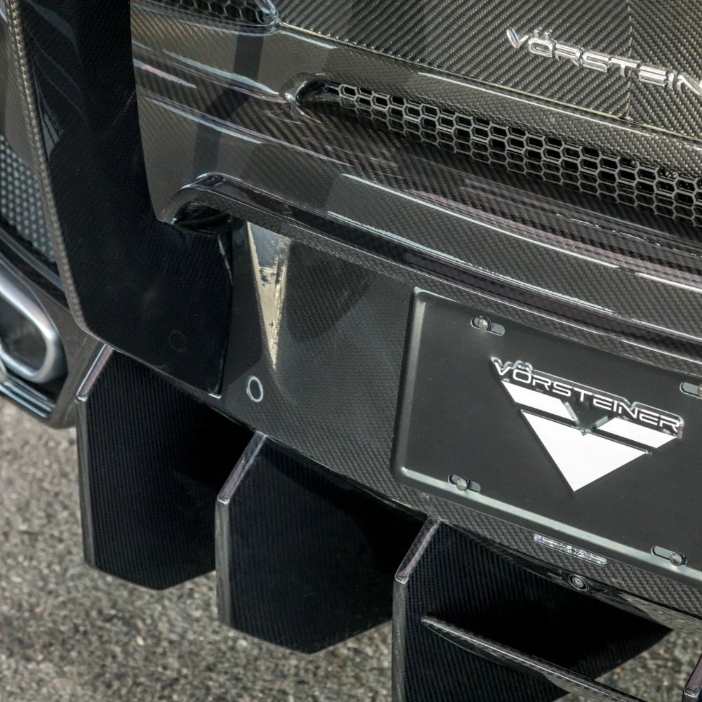 Vorsteiner VX Aero Carbon Fiber Wing Blade w/ Uprights - 2015-2021 McLaren 570S