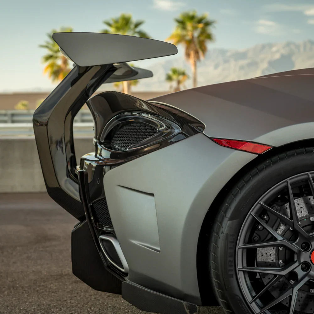Vorsteiner VX Aero Carbon Fiber Wing Blade w/ Uprights - 2015-2021 McLaren 570S