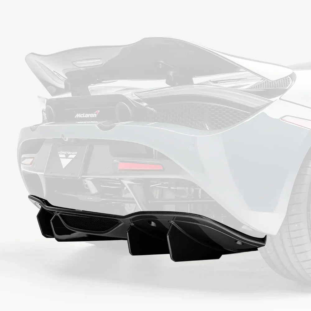 Vorsteiner Silverstone Edition Carbon Fiber Rear Diffuser - 2017-2023 McLaren 720S