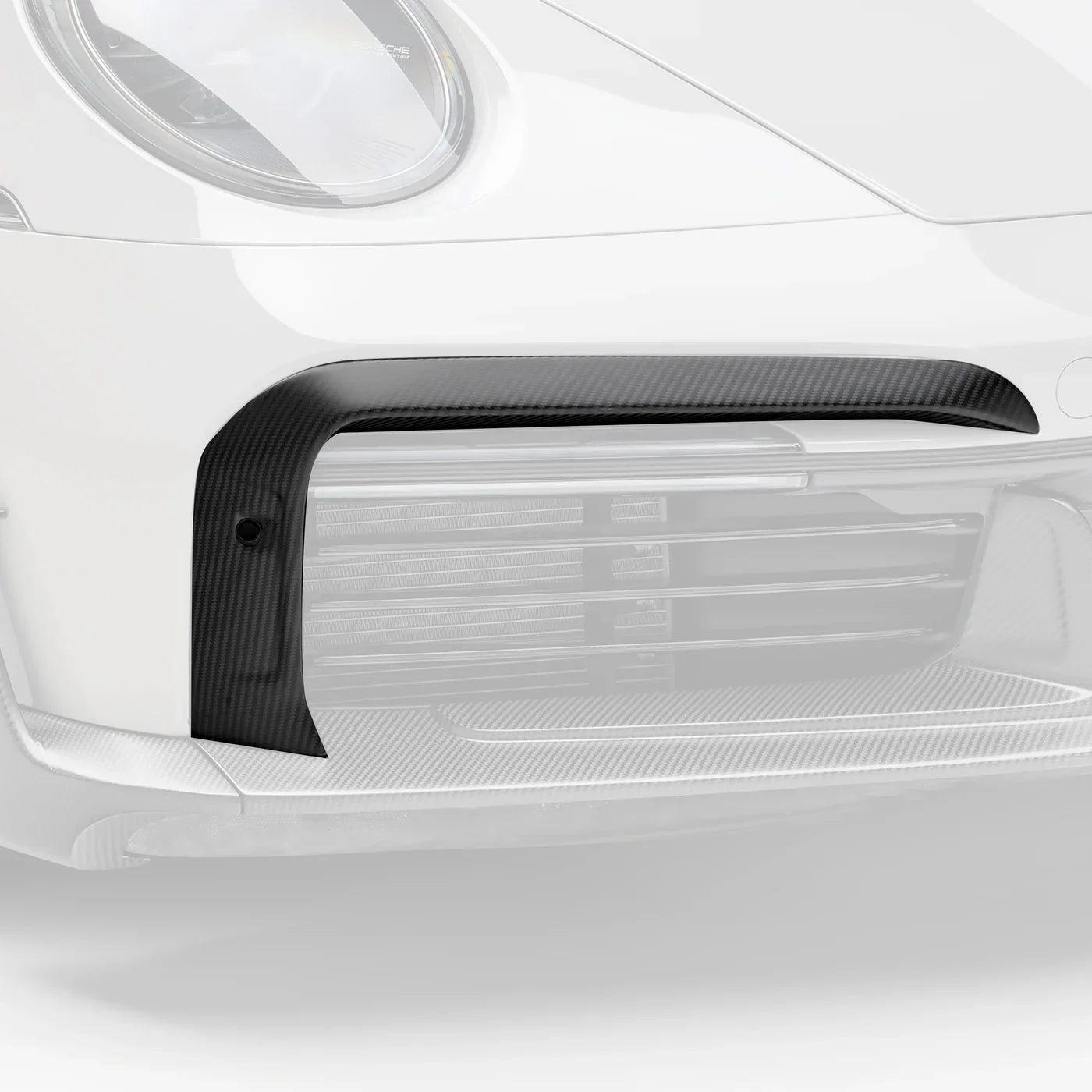 Vorsteiner Aero Carbon Fiber Front Intake Trim - 2019+ Porsche 992.1 Turbo S