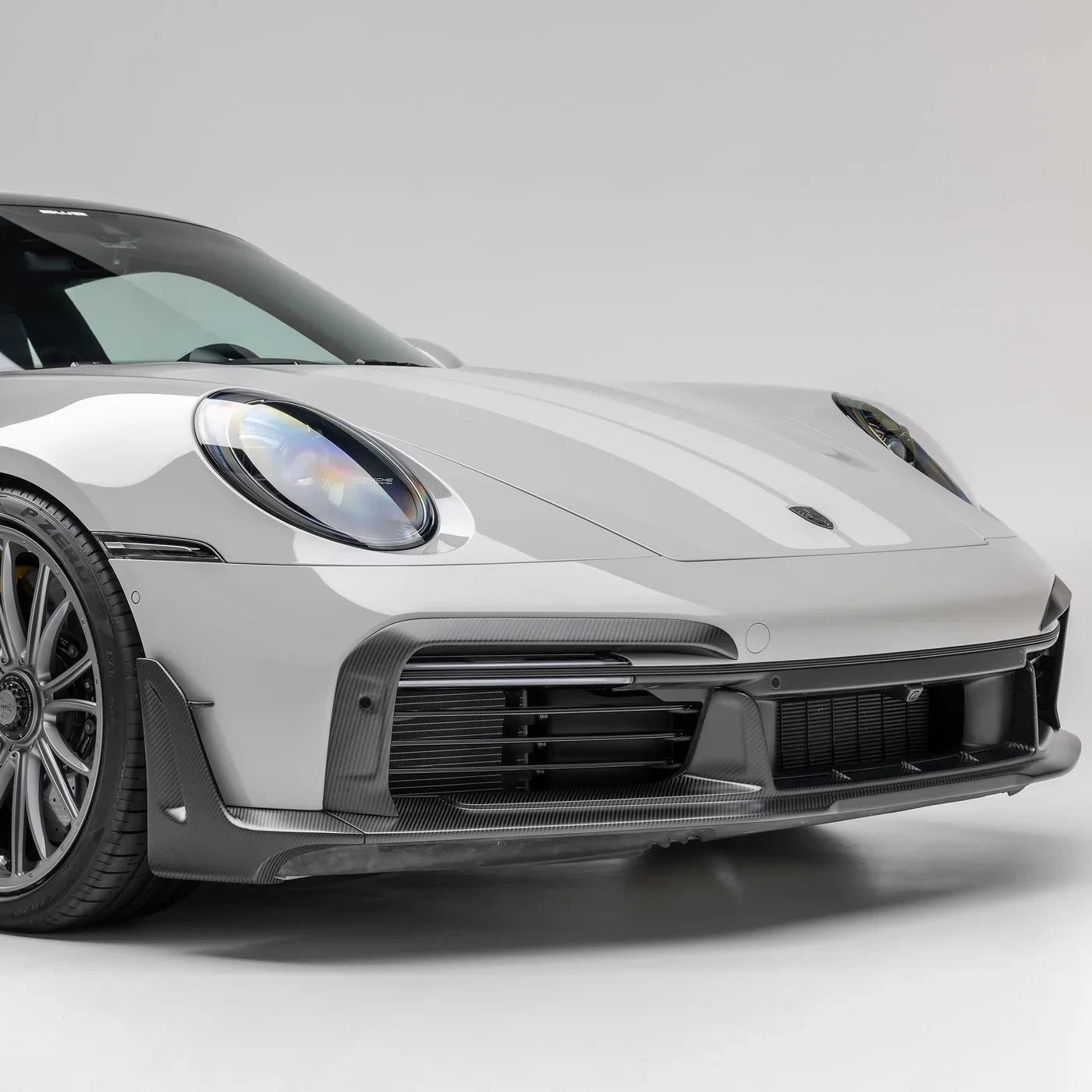Vorsteiner Aero Carbon Fiber Front Intake Trim - 2019+ Porsche 992.1 Turbo S