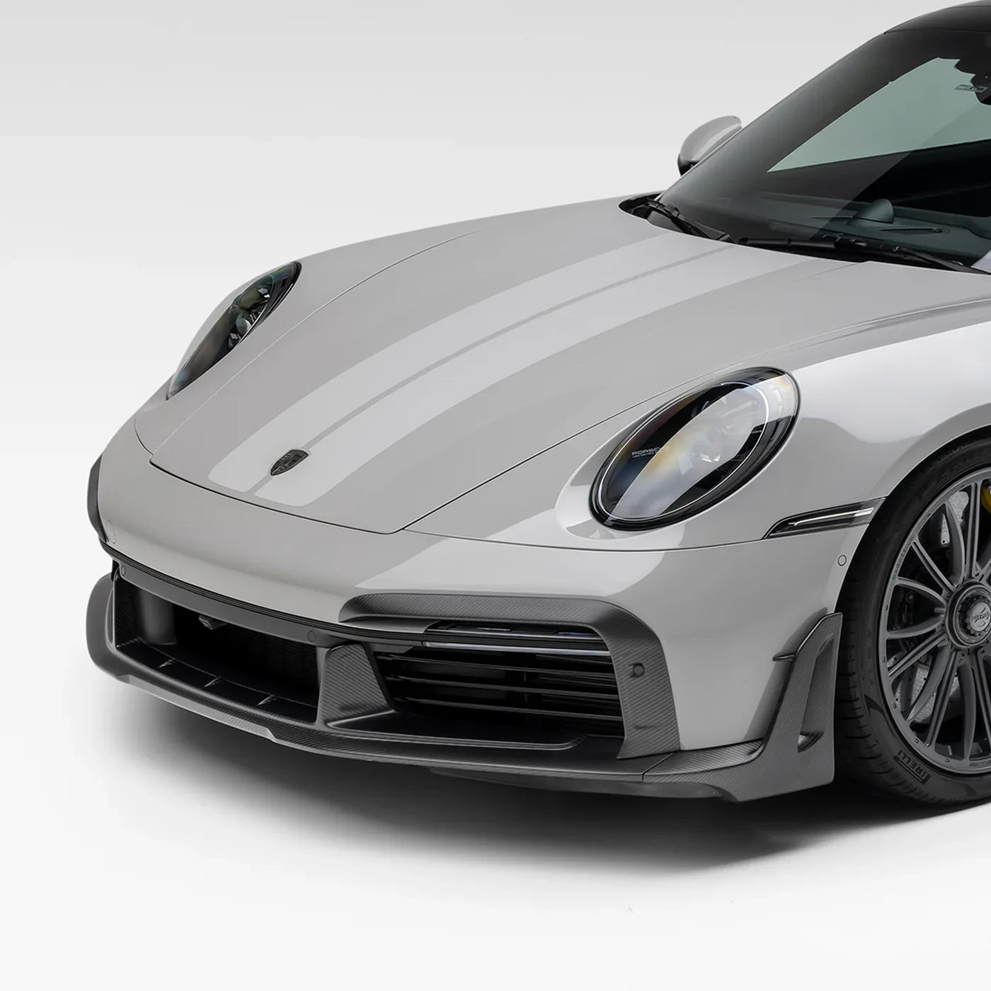 Vorsteiner Aero Carbon Fiber Front Spoiler w/ Winglets - 2019+ Porsche 992.1 Turbo S