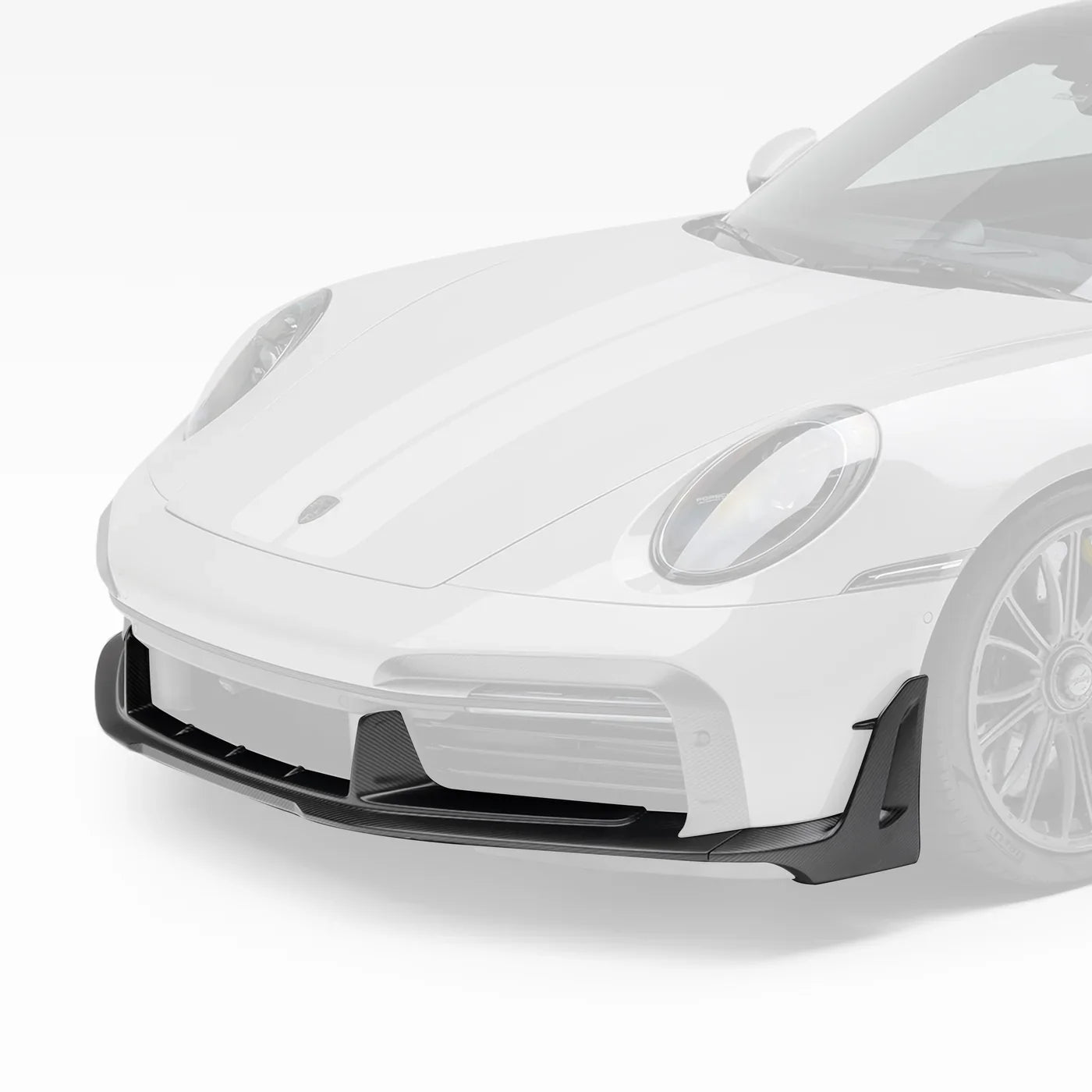 Vorsteiner Aero Carbon Fiber Front Spoiler w/ Winglets - 2019+ Porsche 992.1 Turbo S