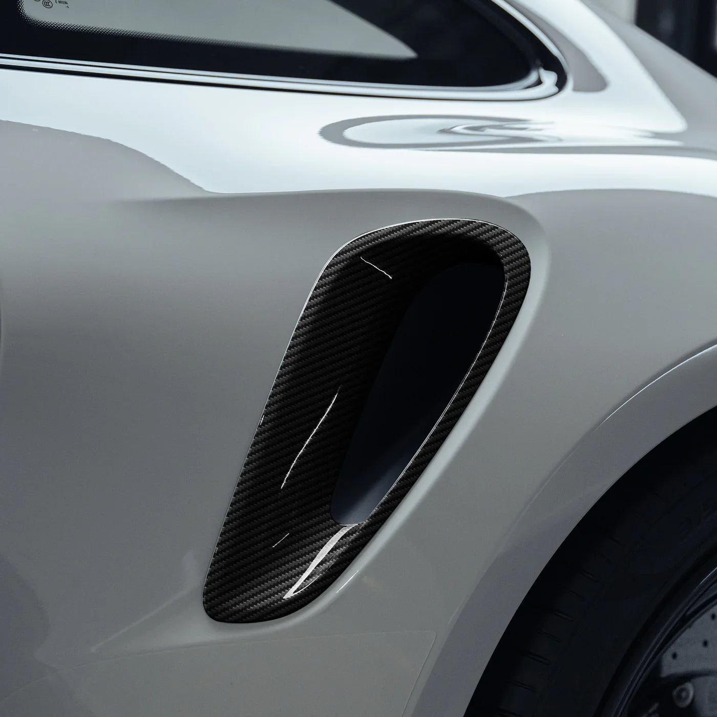 Vorsteiner Aero Carbon Fiber Side Intake Trim - 2019+ Porsche 992.1 Turbo S