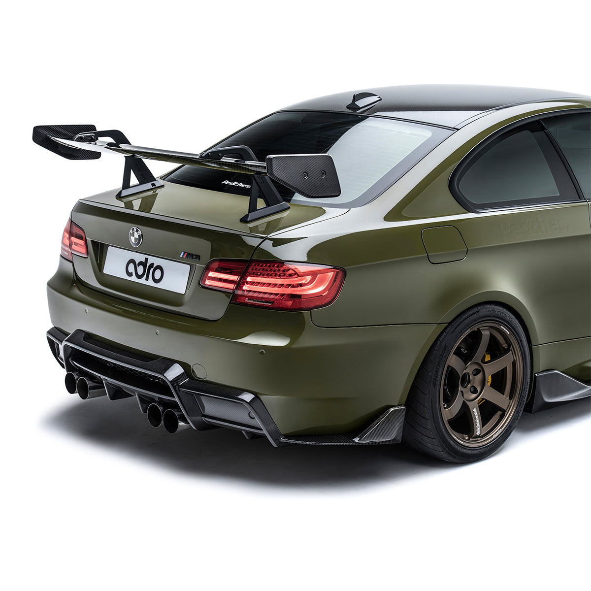 ADRO BMW E92 M3 AT-R1 Swan Neck Wing