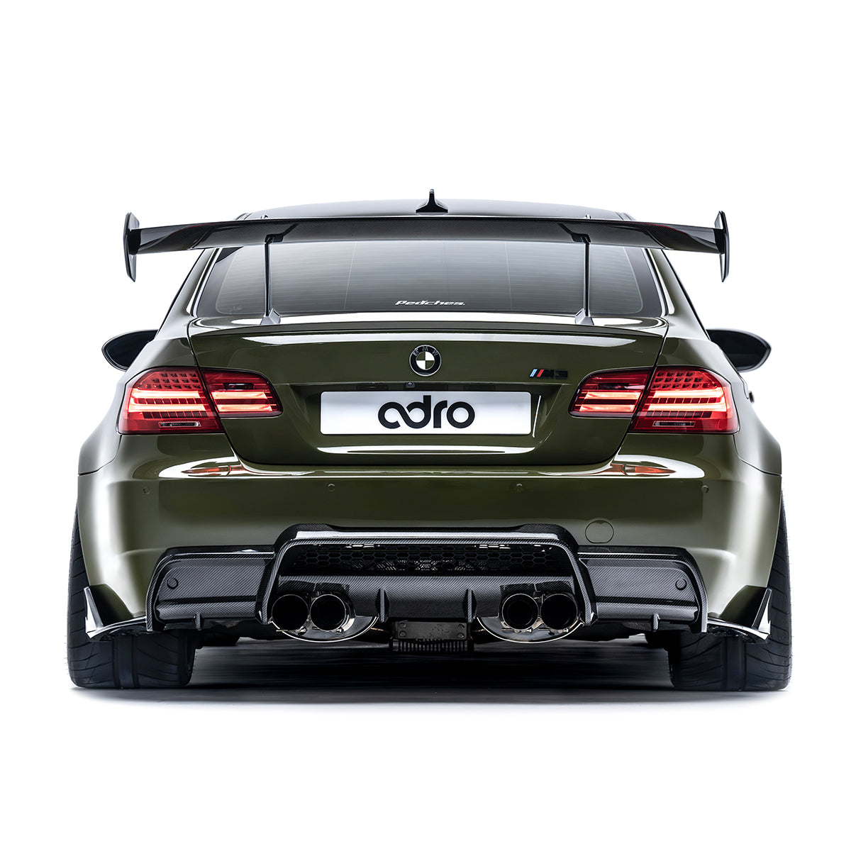 ADRO BMW E92 M3 AT-R1 Swan Neck Wing