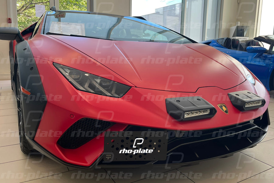 Rho-Plate V2 License Plate Relocator - Lamborghini Huracan Sterrato