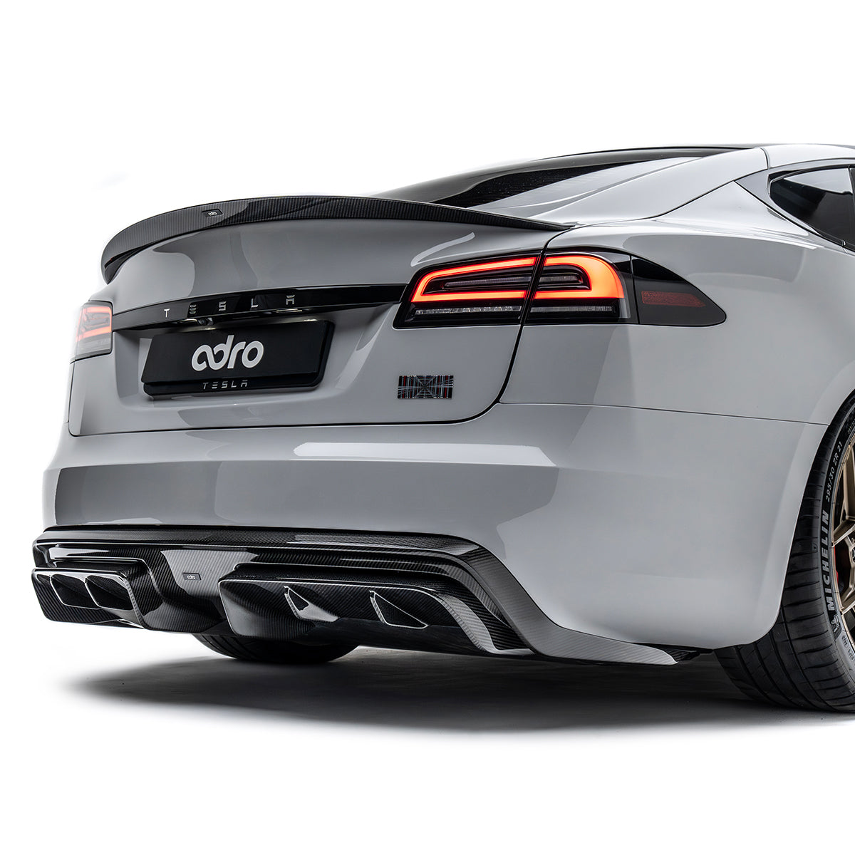 ADRO Tesla Model S Carbon Fiber Rear Spoiler