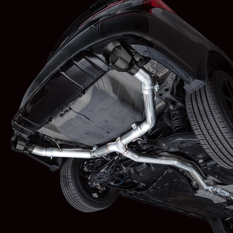 AWE Tuning 2022+ Honda Civic Si FE1 FWD Track Edition Catback Exhaust - Dual Diamond Black Tips