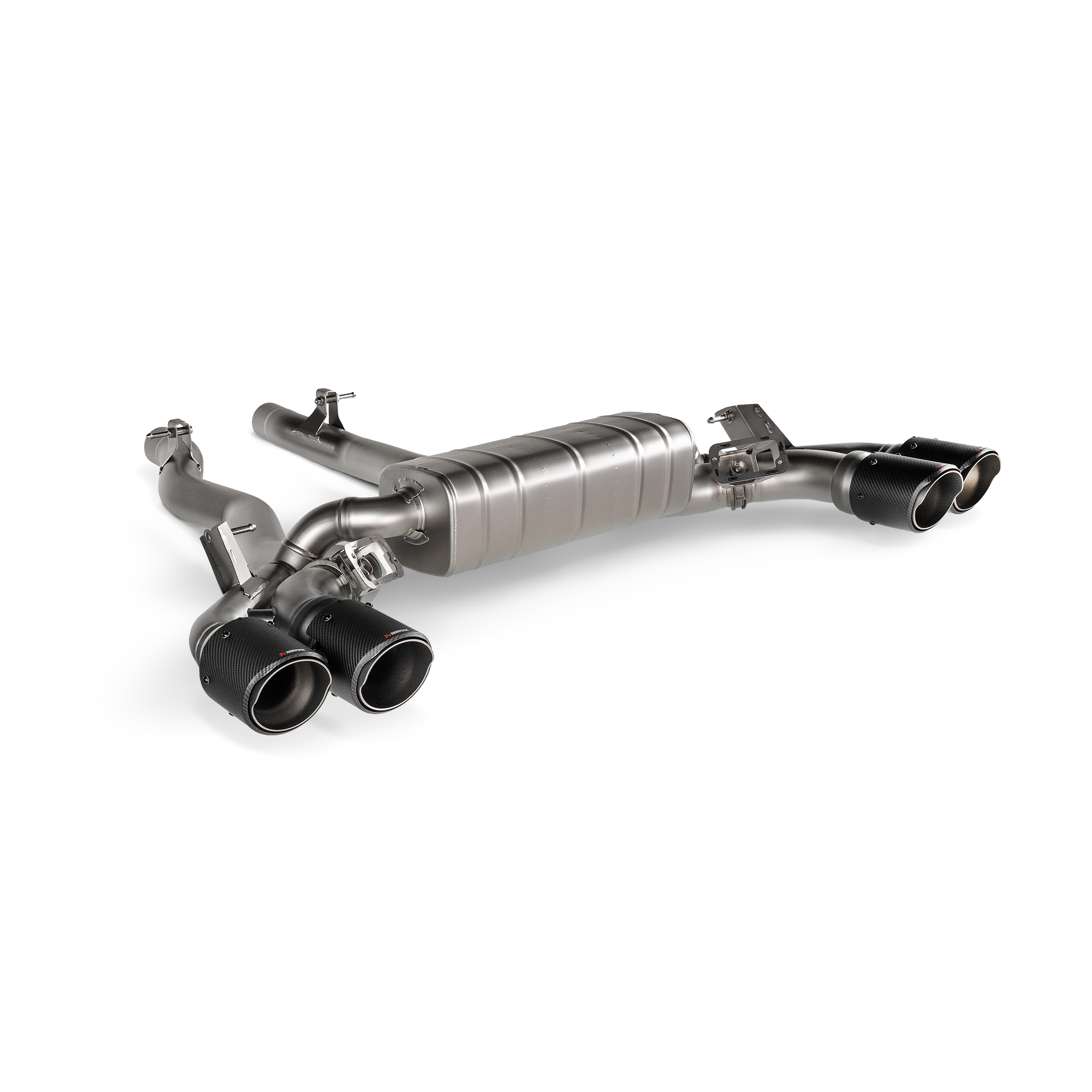 Akrapovič Slip-On Line Exhaust (Titanium) w/Titanium Tips - 2025+ BMW M5/M5 Touring (G90/G99) - T1 Motorsports