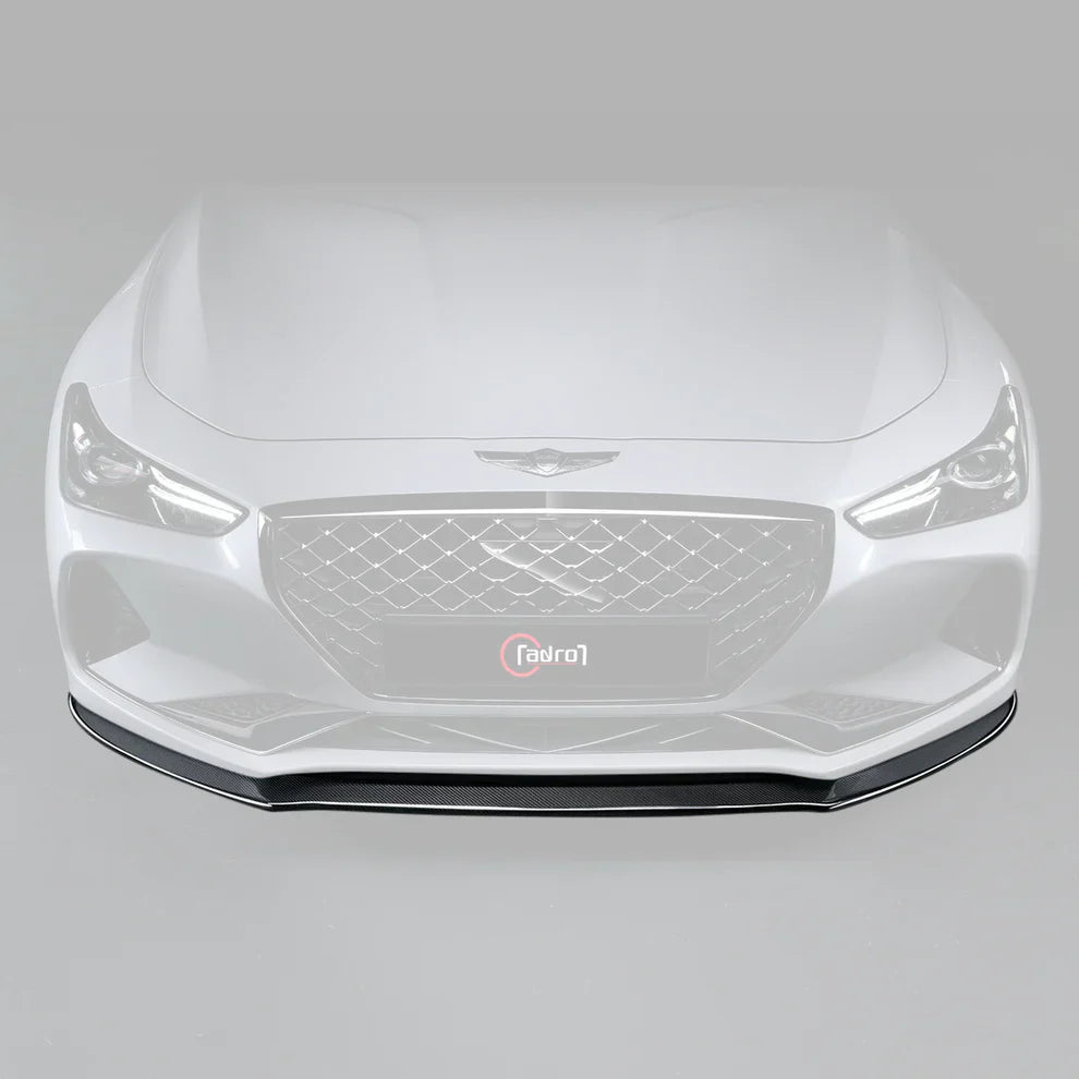 ADRO Genesis G70 Carbon Fiber Front Lip V1 (2019-2021)