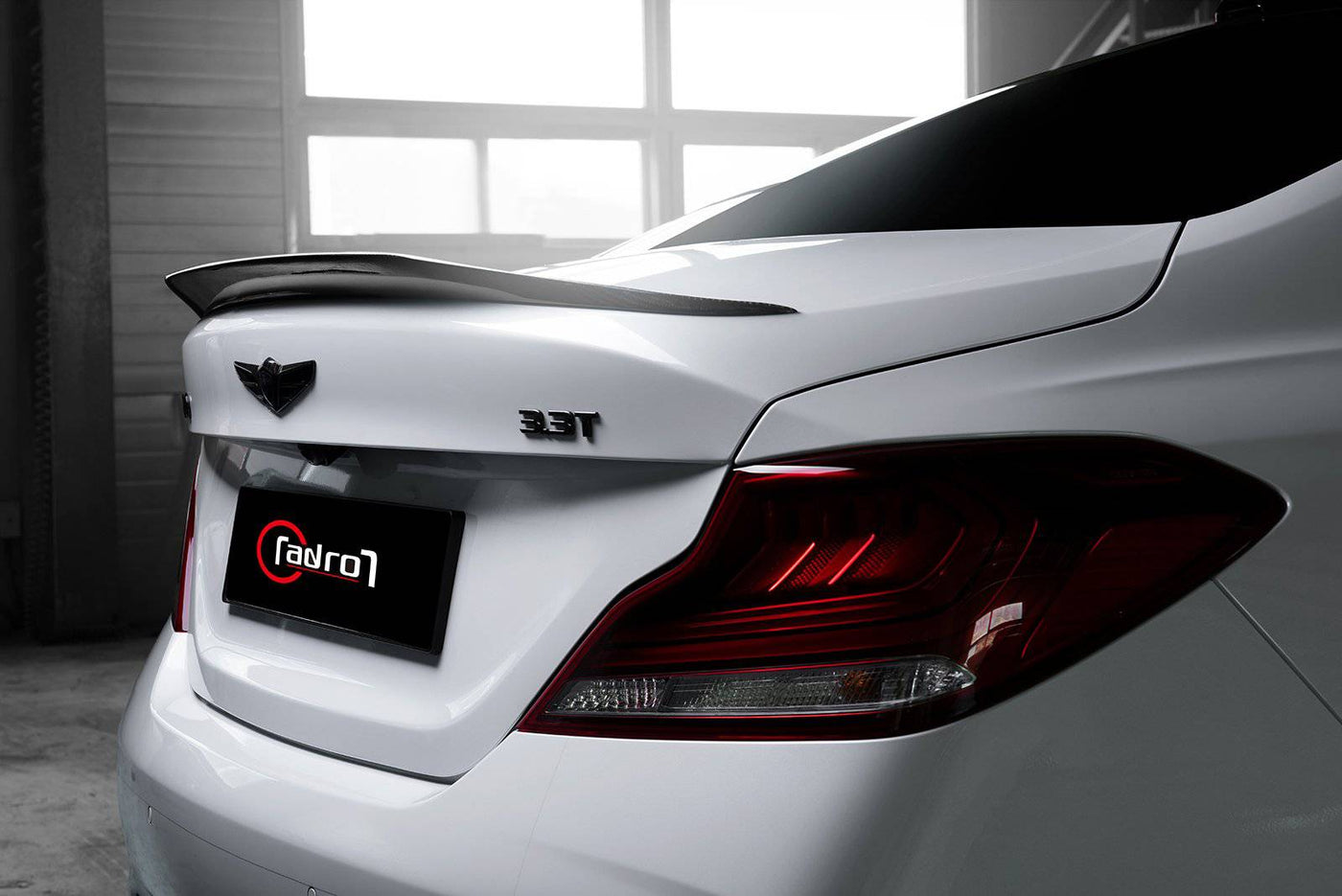 ADRO Genesis G70 Carbon Fiber Trunk Spoiler V1 (2019-2021)