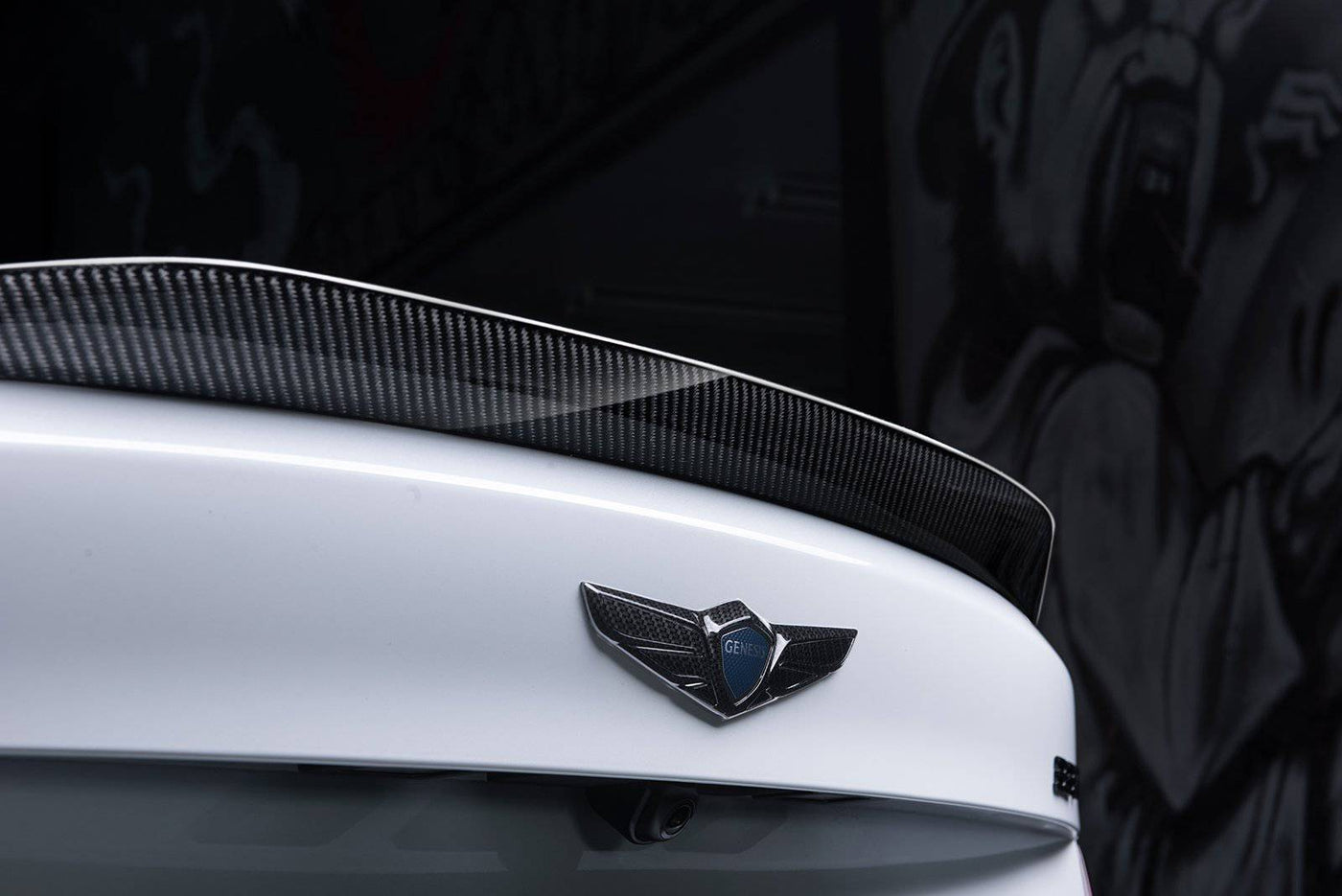 ADRO Genesis G70 Carbon Fiber Trunk Spoiler V1 (2019-2021)