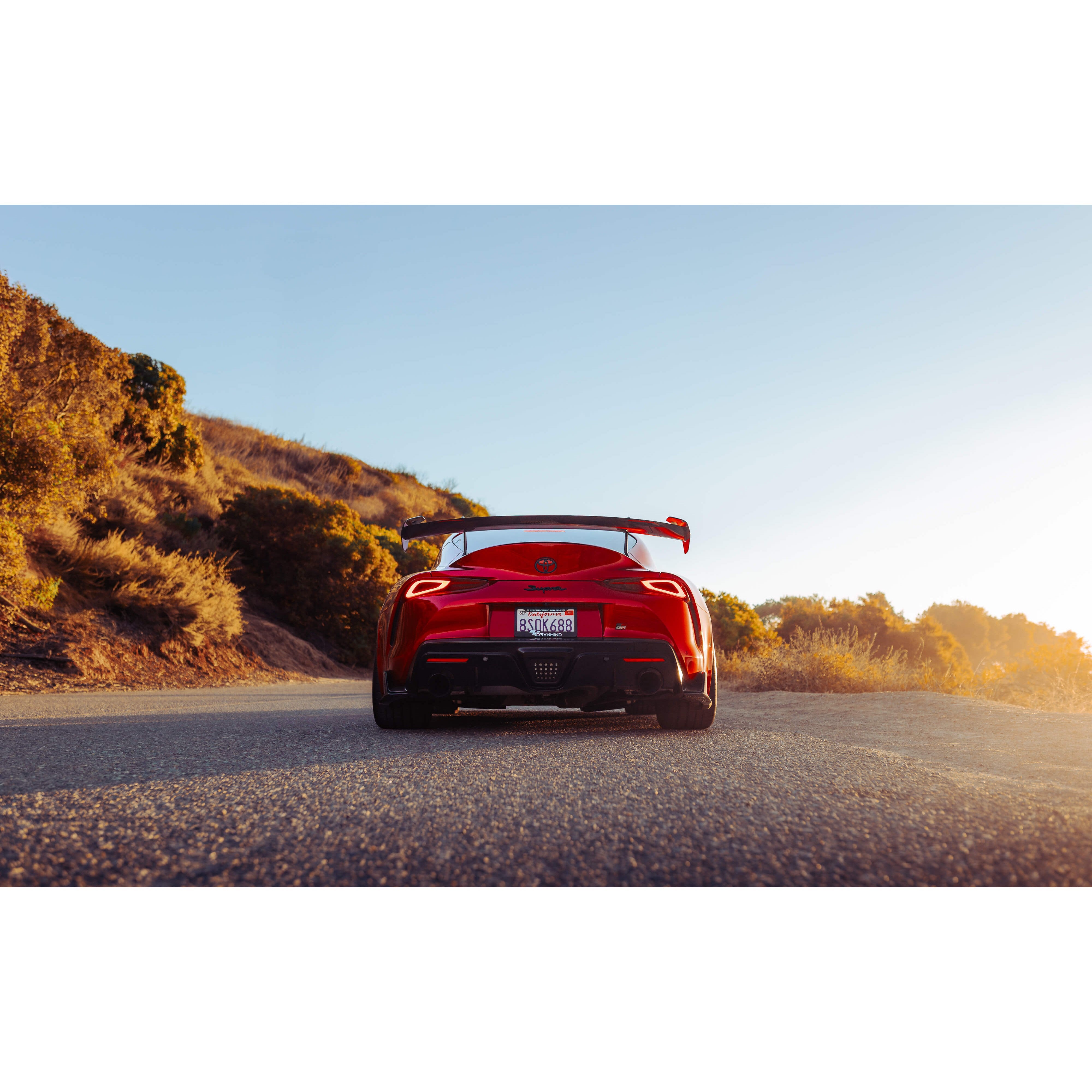 ADRO Toyota GR Supra AT-R2 Carbon Fiber Swan Neck Wing