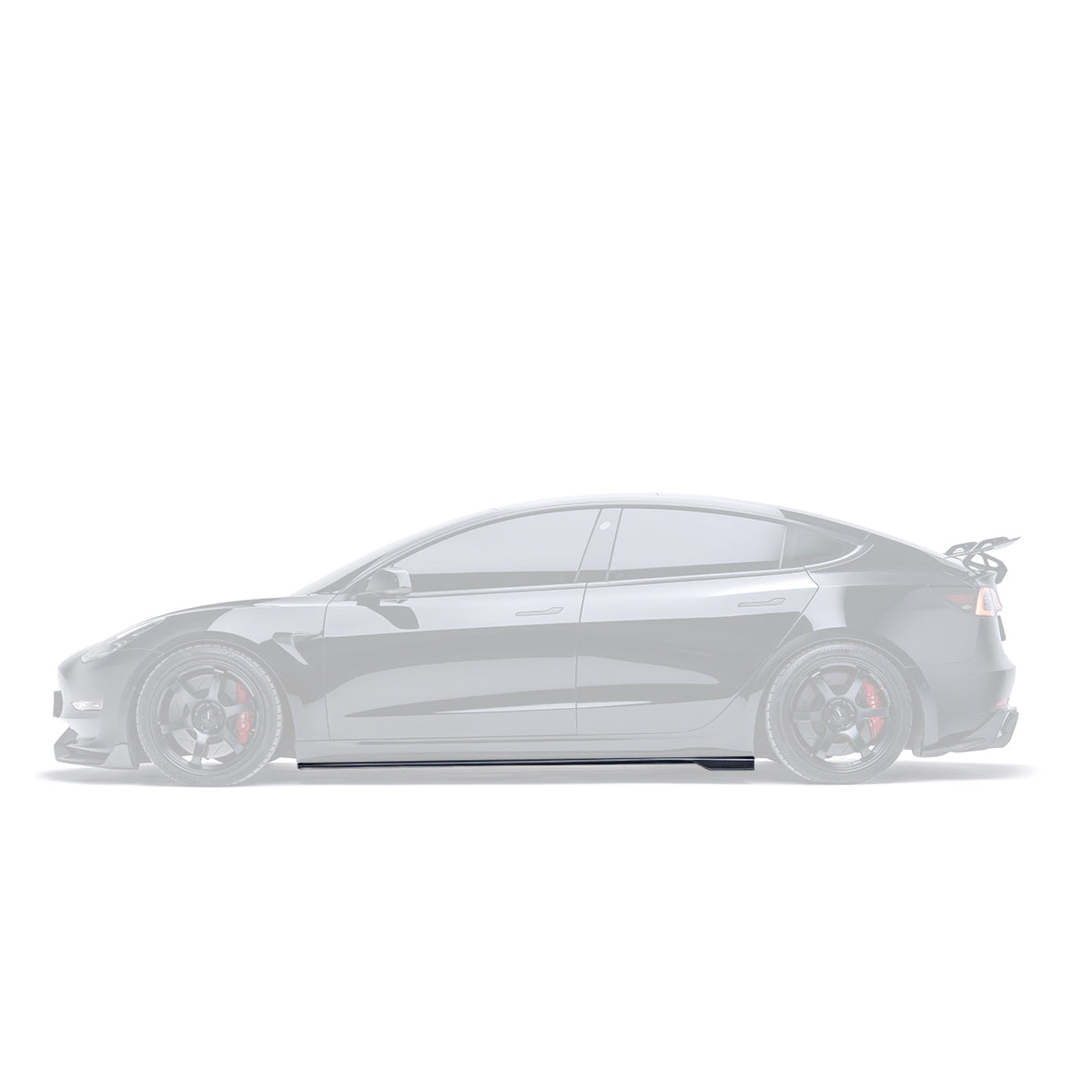ADRO Tesla Model 3 Carbon Fiber Side Skirts V2 (2017-2023)
