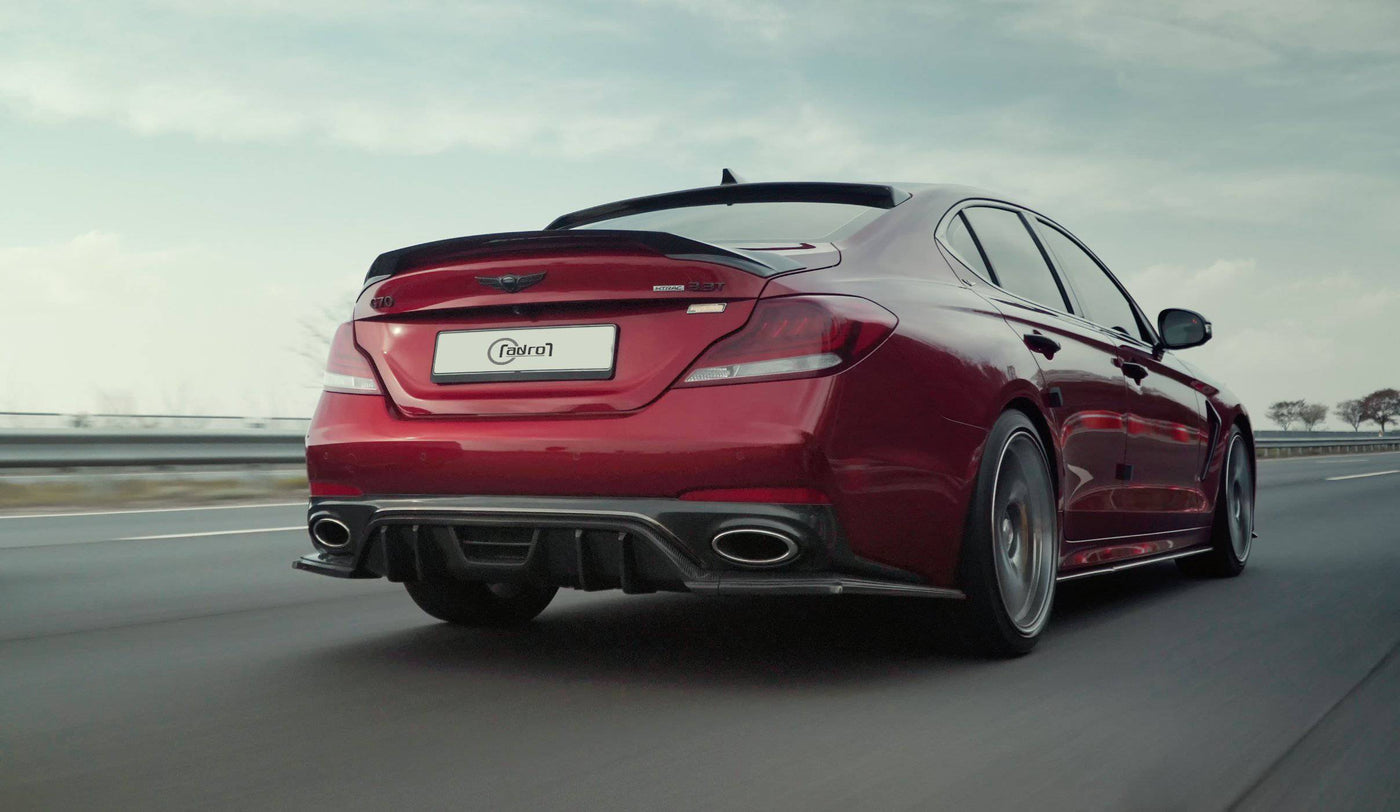 ADRO Genesis G70 3.3L Rear Diffuser V2 (2019-2021)