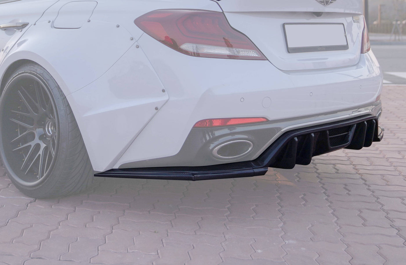ADRO Genesis G70 3.3L Rear Diffuser V2 (2019-2021)