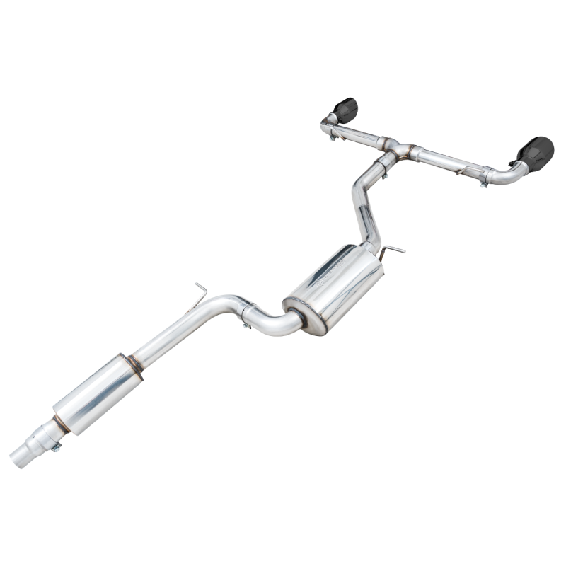 AWE Tuning Touring Edition Exhaust w/ Diamond Black Tips - 2022+ Volkswagen GTI MK8