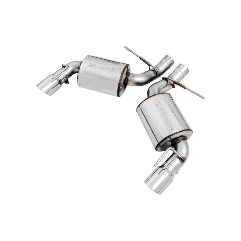 AWE Tuning Touring Edition Axle-back Exhaust w/Chrome Silver Tips - 16-18 Chevrolet Camaro SS