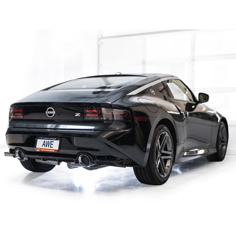 AWE Tuning Touring Edition Catback Exhaust System w/ Chrome Silver Tips - 2023+ Nissan Z