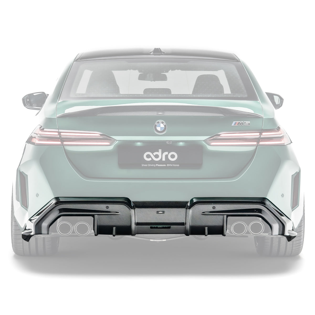 ADRO BMW G90 M5 Carbon Fiber Rear Diffuser