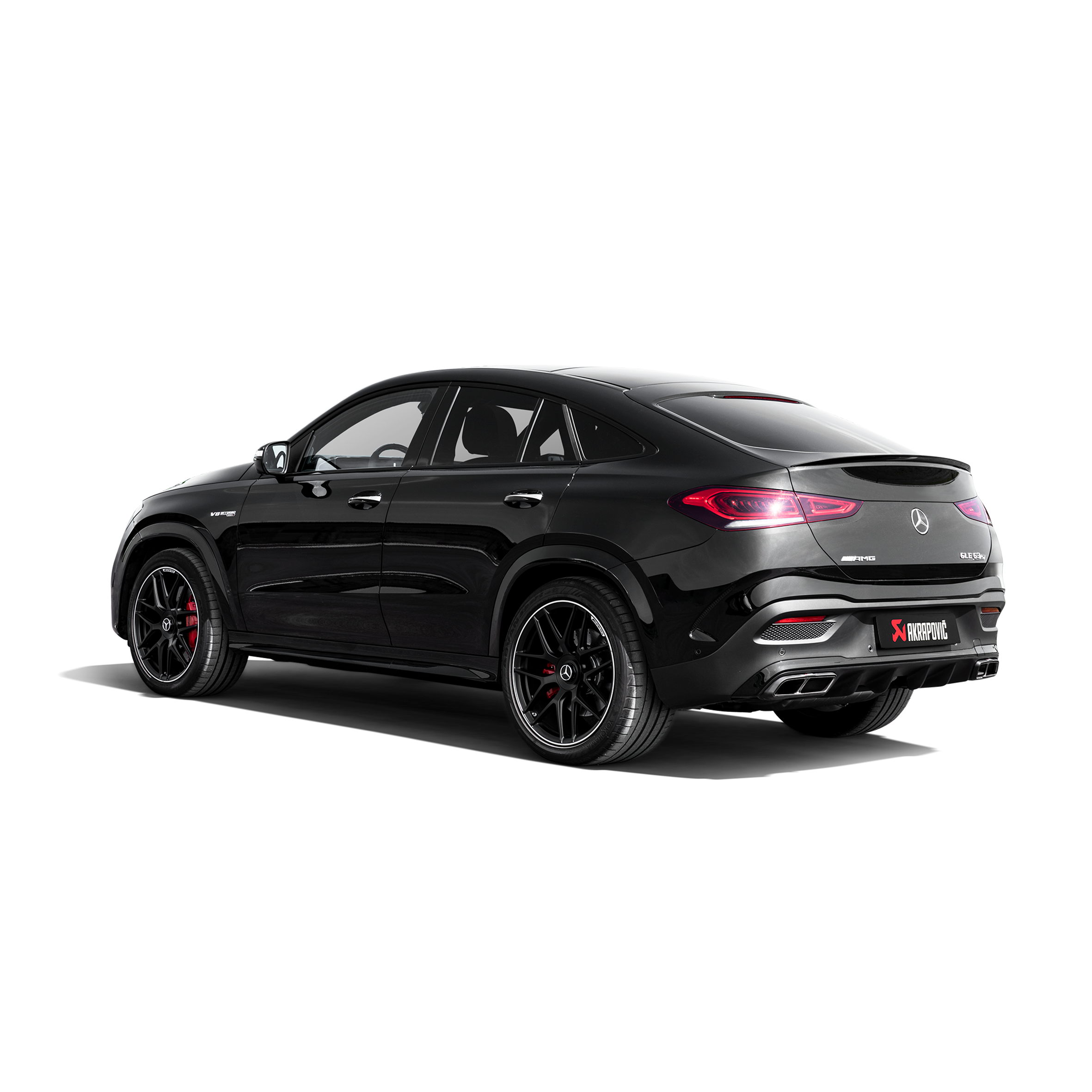 Akrapovič Evolution Line Catback Exhaust (Titanium) - 2020+ Mercedes-Benz GLE63/GLE63S Coupe