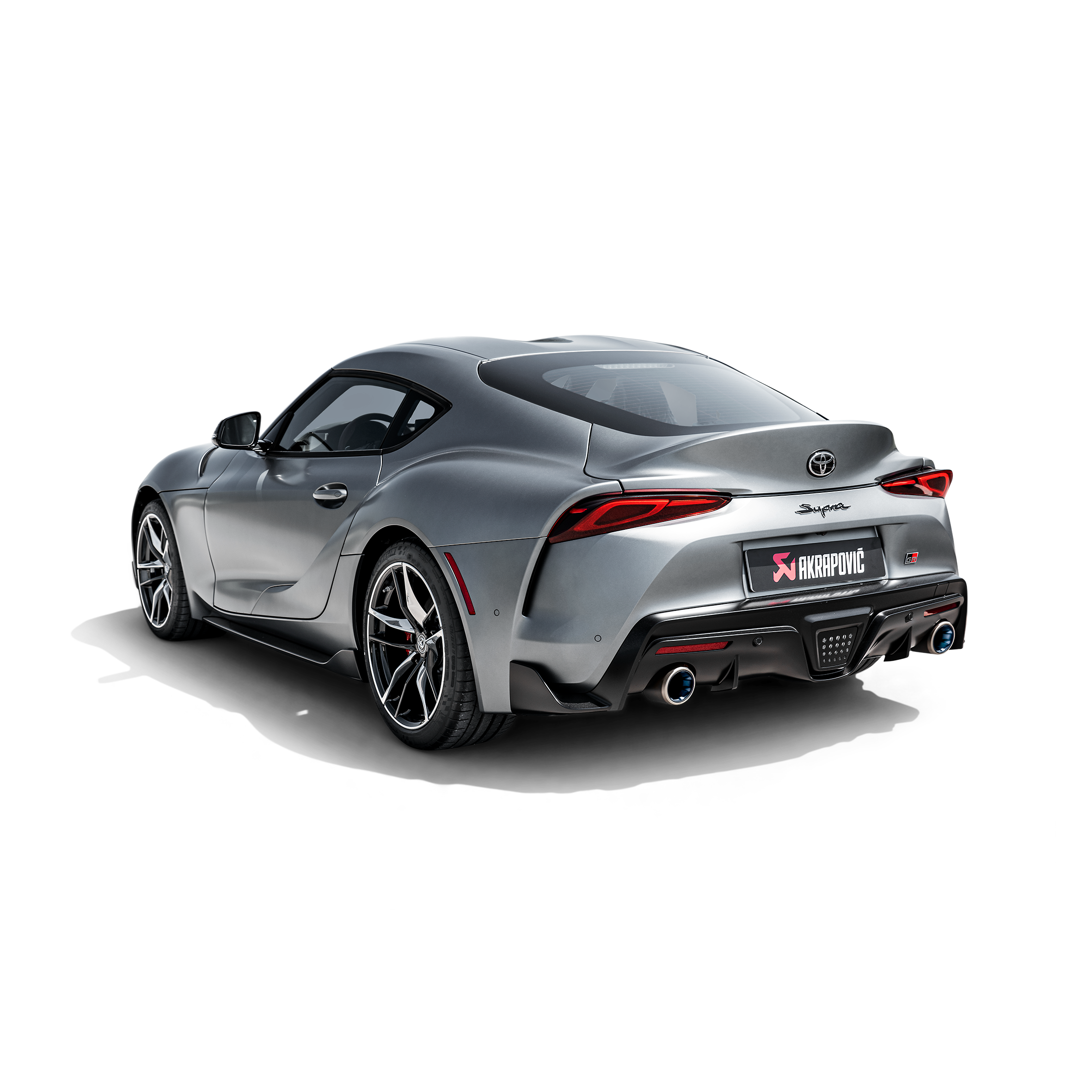 Akrapovič Slip-On Line Exhaust (Titanium) - 2019+ Toyota GR Supra (A90) - T1 Motorsports