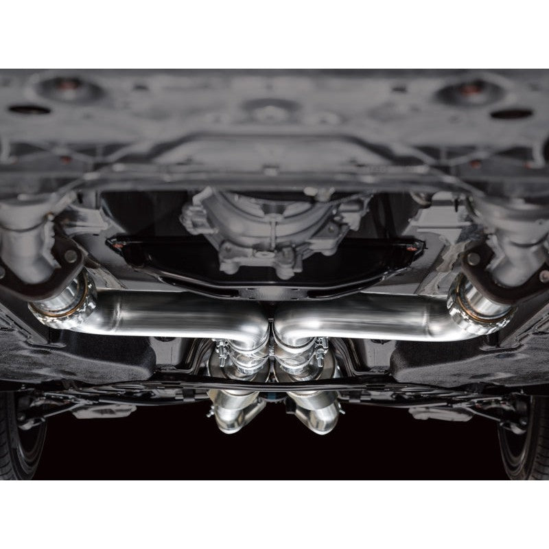 AWE Tuning Touring Edition Catback Exhaust System w/ Diamond Black Tips - 2023+ Nissan Z