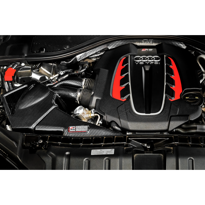 AWE Tuning S-FLO Carbon Intake V2 - Audi C7 RS6 / RS7 4.0T
