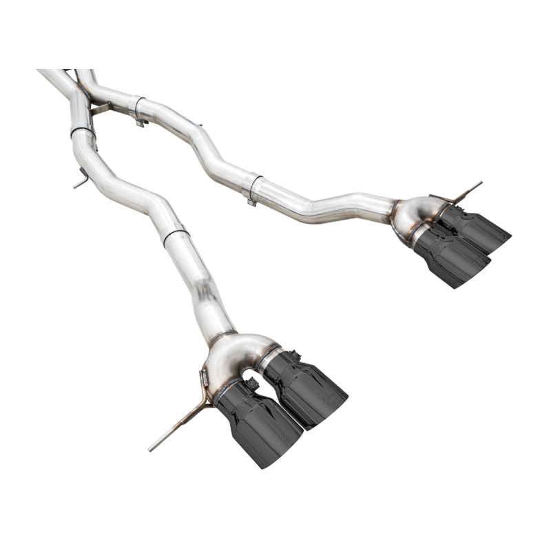 AWE Tuning Track Edition Catback Exhaust w/ Diamond Black Tips - 2021+ BMW G8X M3/M4