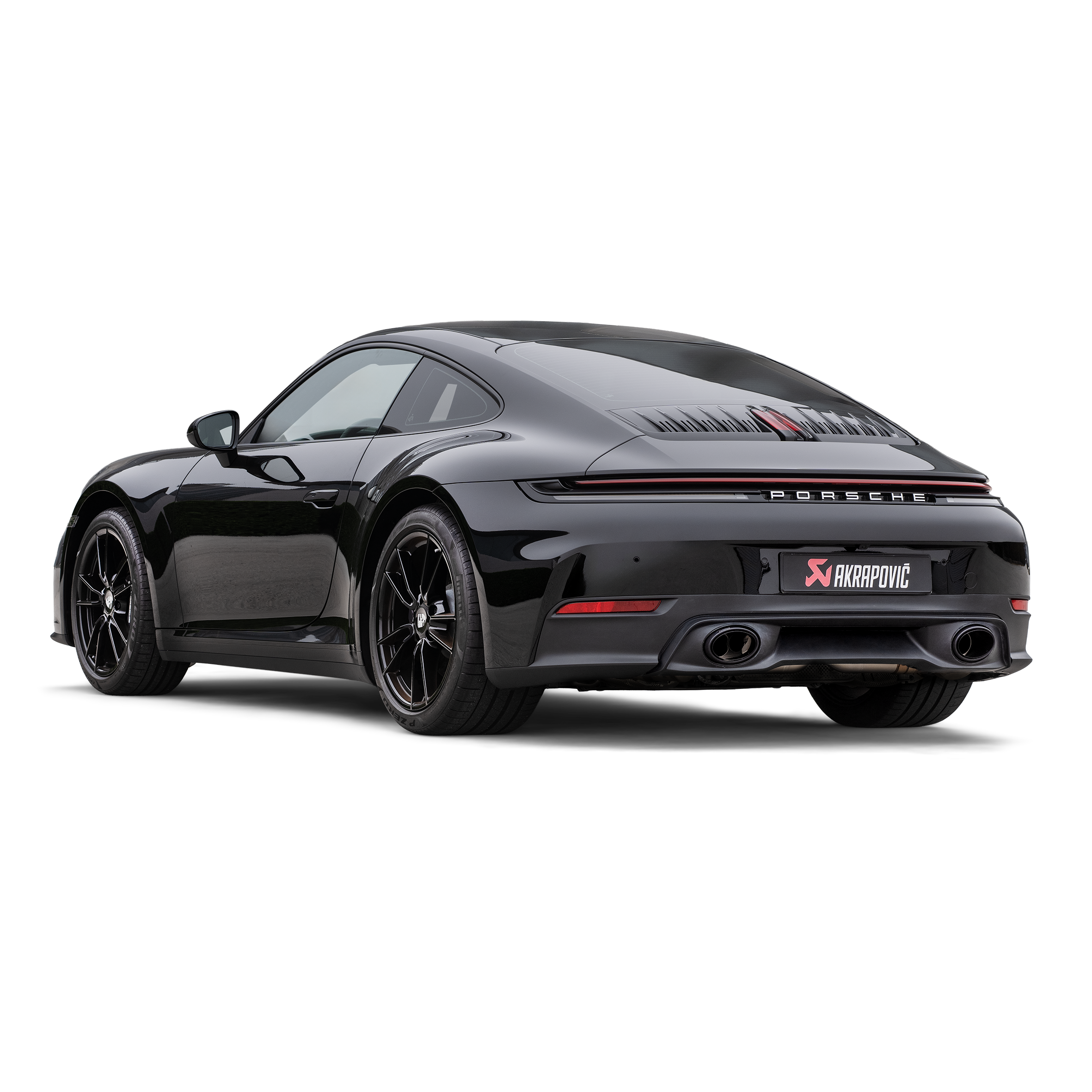 Akrapovič Slip-On Line Exhaust (Titanium) - 2025+ Porsche 911 Carrera/T/S/4S (992.2)