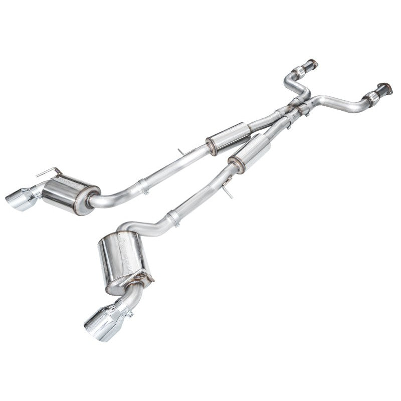 AWE Tuning Touring Edition Catback Exhaust System w/ Chrome Silver Tips - 2023+ Nissan Z