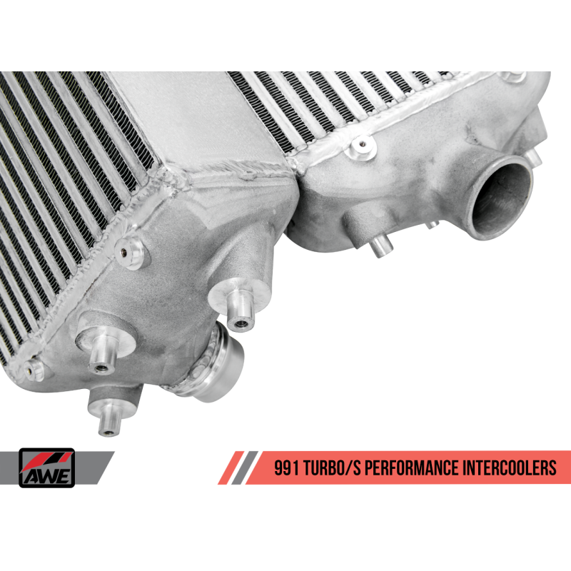 AWE Tuning Porsche 991 (991.2) Turbo/Turbo S Performance Intercooler Kit