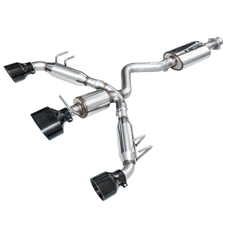 AWE Tuning Touring Edition Exhaust for 2023+ Toyota GR Corolla - Diamond Black Tips
