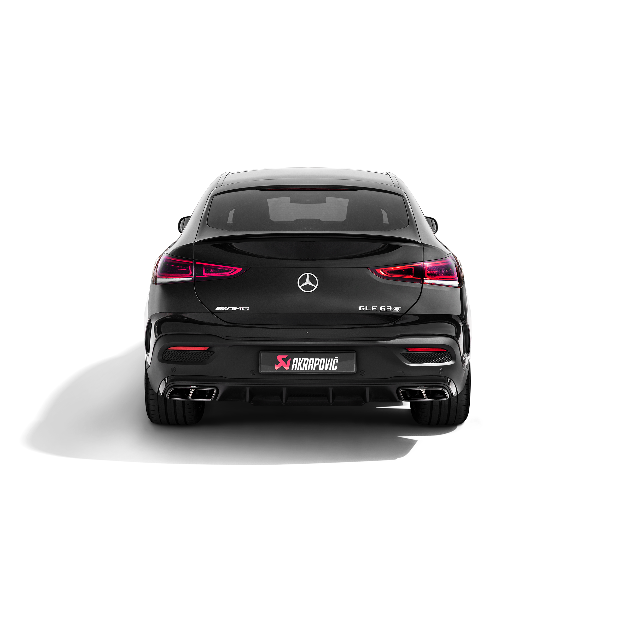 Akrapovič Evolution Line Catback Exhaust (Titanium) - 2020+ Mercedes-Benz GLE63/GLE63S Coupe