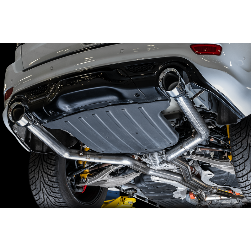AWE Tuning 2020 Jeep Grand Cherokee SRT Track Edition Exhaust - Chrome Silver Tips