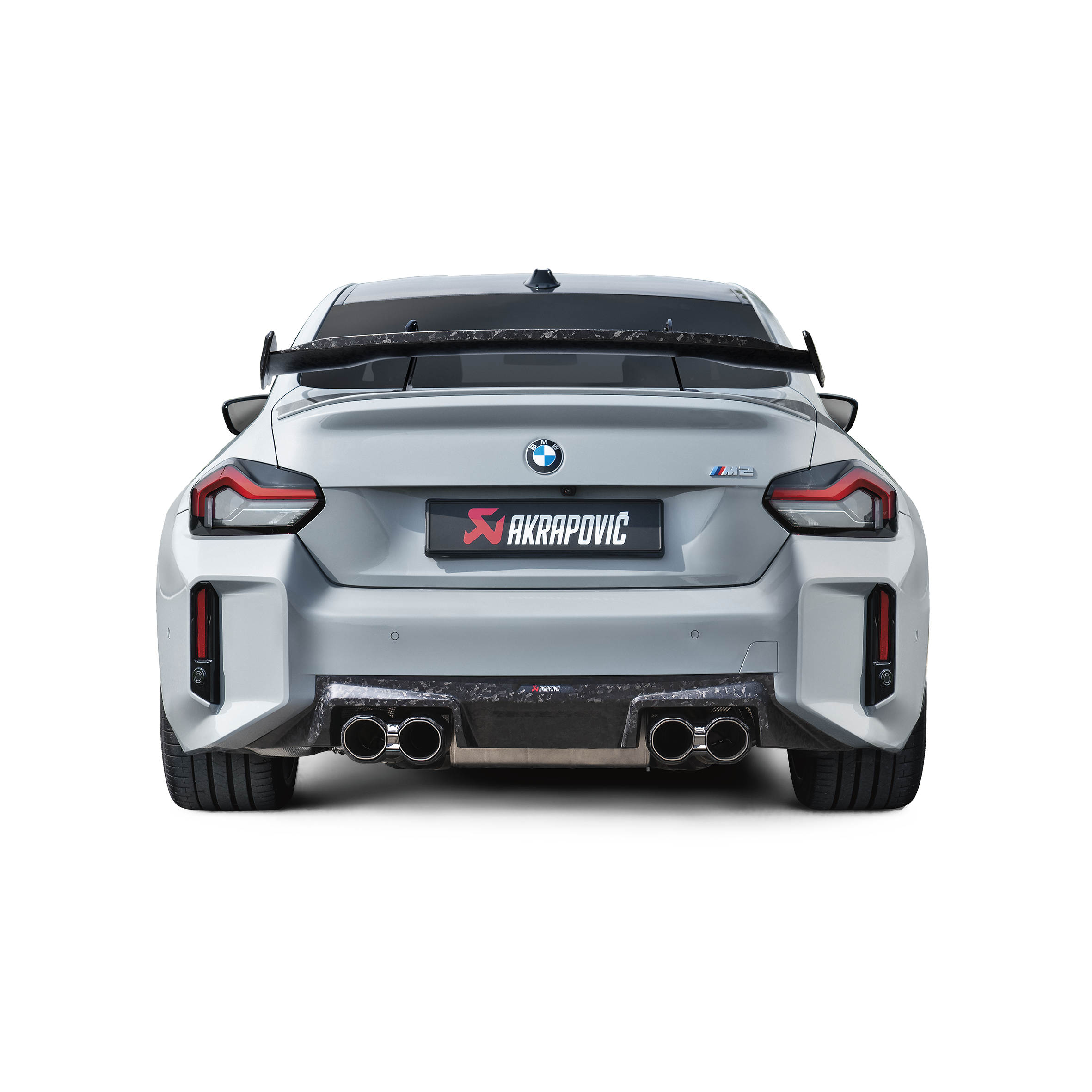 Akrapovič Chopped Carbon Rear Wing - 2023+ BMW M2 Coupe (G87) - T1 Motorsports