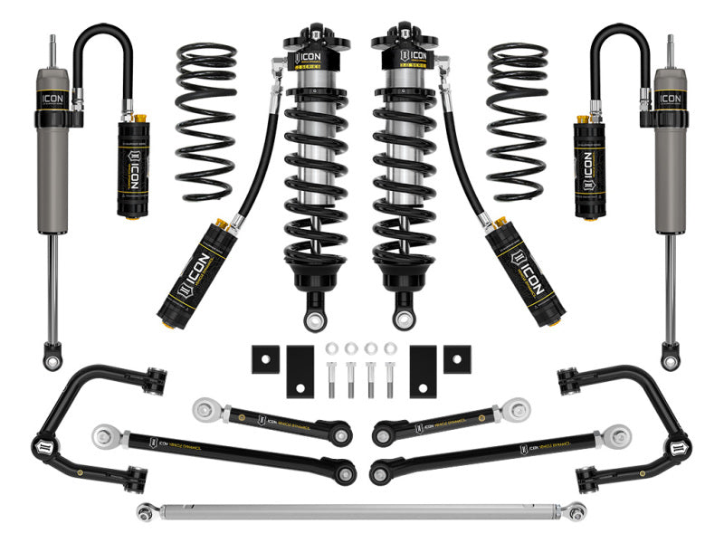 ICON 23-24 Toyota Sequoia 3-4.25in Stage 1 3.0 Suspension System - Tubular