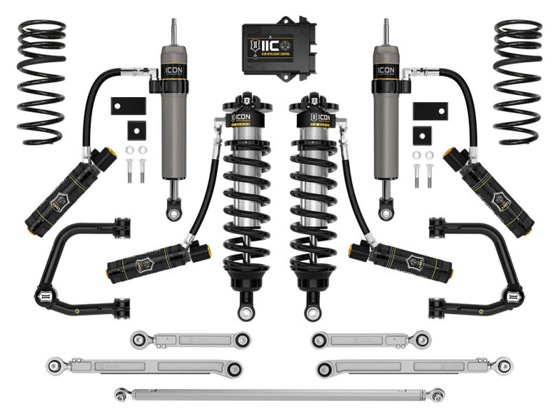 ICON 23-24 Toyota Sequoia 3-4.25in Stage 3 3.0 Suspension System - Tubular