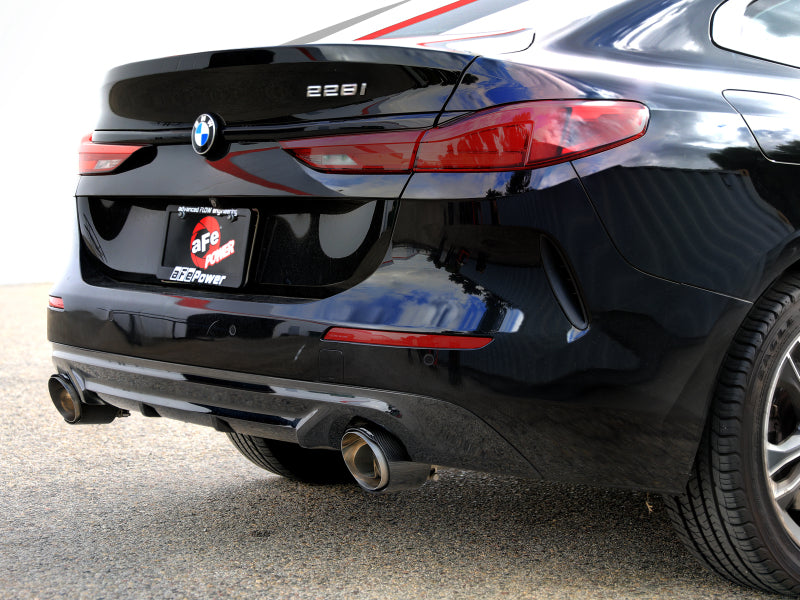 aFe MACHForce XP Exhausts Axle-Back 21-24 BMW 228i 2.0T (SS w/ Carbon Tips)