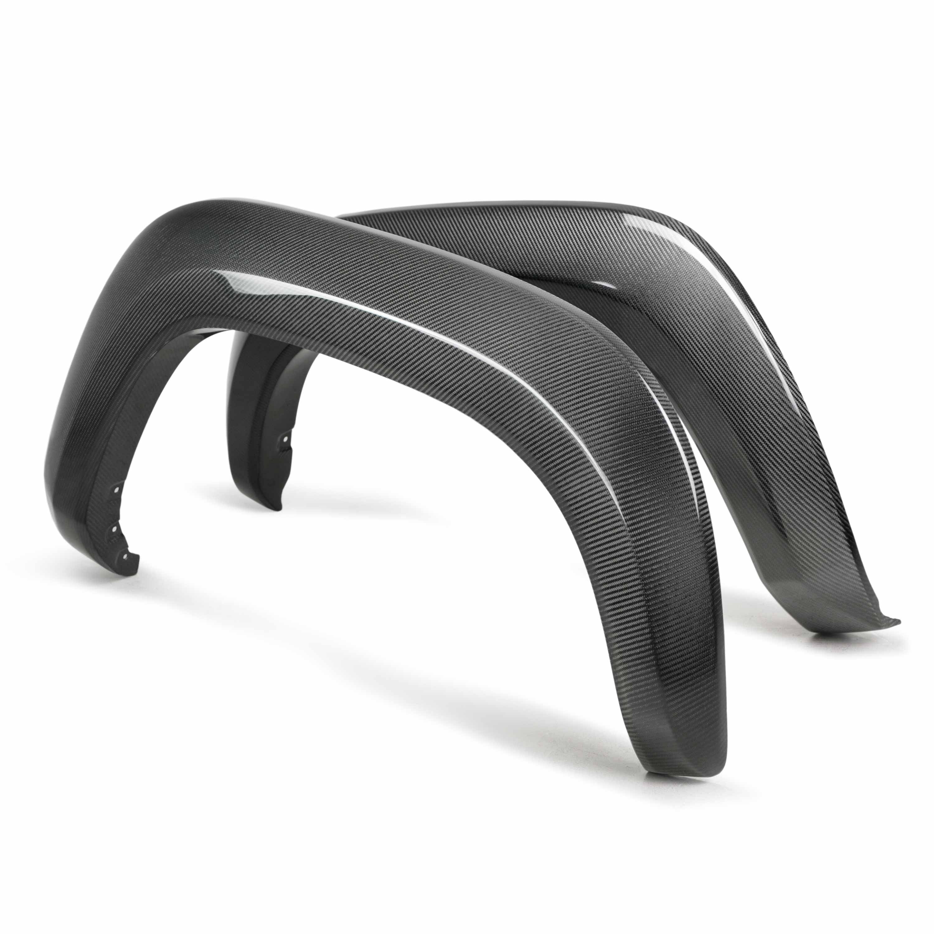 Seibon Carbon Fiber Rear Fender Flares - 2016-2023 Toyota Tacoma