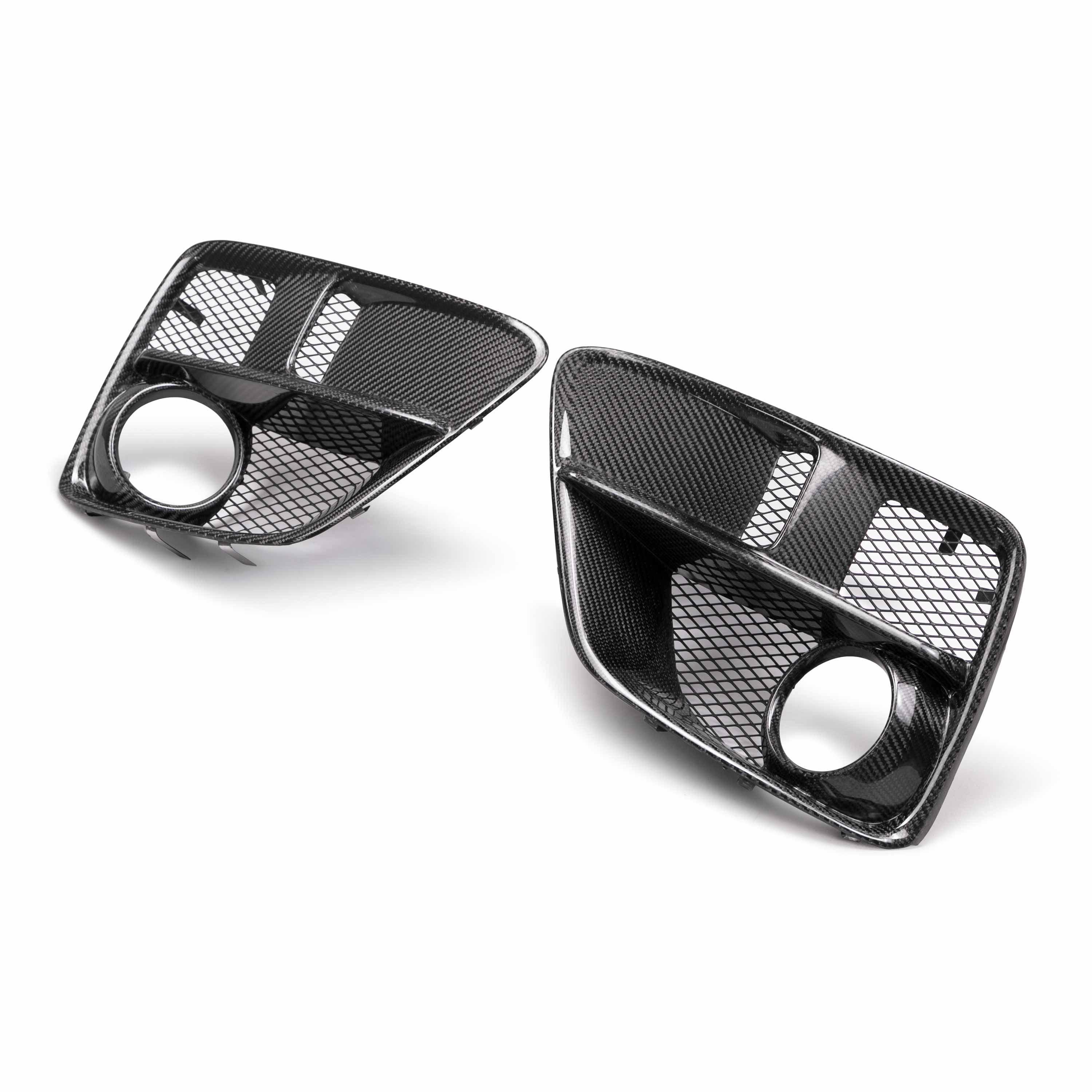Seibon Carbon Fiber Fog Light Surround - 2015-2017 Subaru WRX/STI