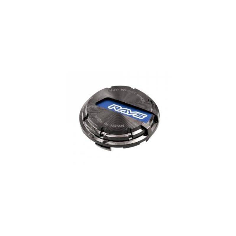 Gramlights Standard GL Center Cap BK-Chrome/BL - T1 Motorsports